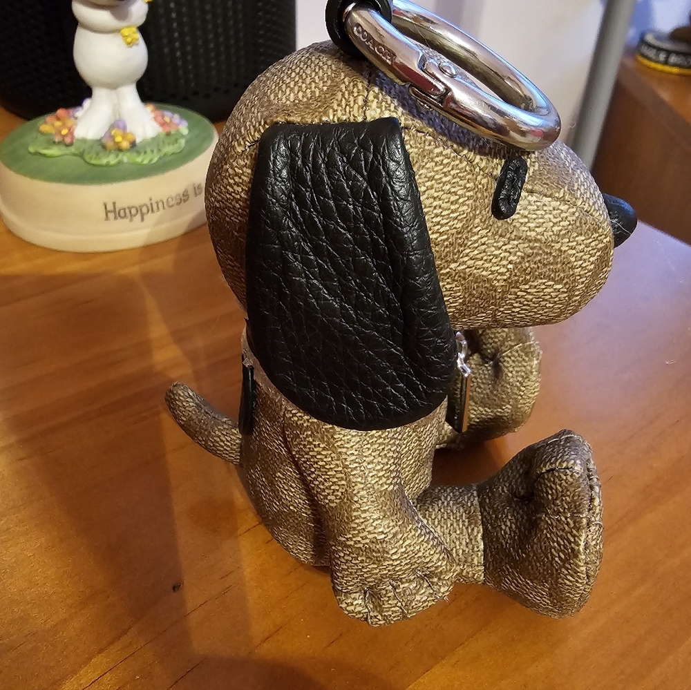 Coach Snoopy Leather Charm - Picture 6 of 10